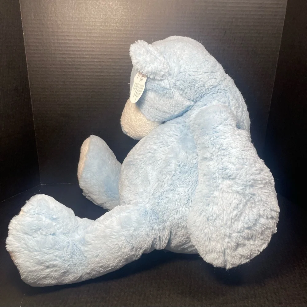 JUMBO RARE VHTF BNWT Mary Meyer Huge Blue Teddy Bear GREAT GIFT - Picture 8 of 16